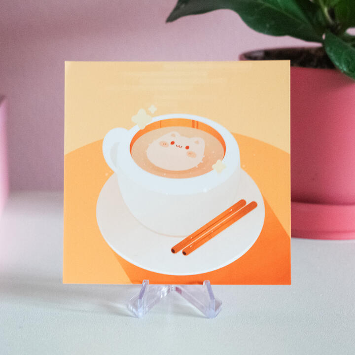 Print: Cinyamon Latte